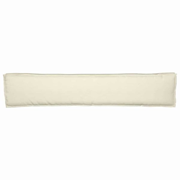 Комплект възглавници за палет 2 pcs Крем 200 x 40 x 8 см