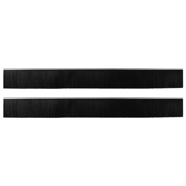 Самозалепващи се четки за уплътняване на врати 2 pcs Сребрист