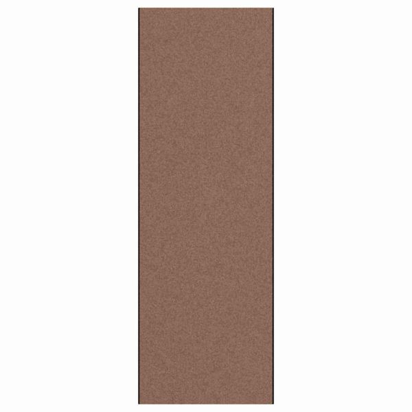 Мат за врата Кафяв и черен 120 x 350 см Полипропилен и винил