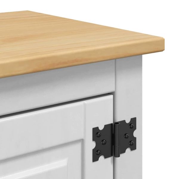 Висящ шкаф Corona Бяло 70 x 33 x 71,5 см Солидно борово дърво