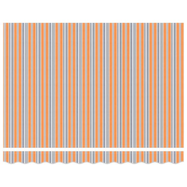 Сгъваем навес Многоцветен 350 x 200 cm текстил