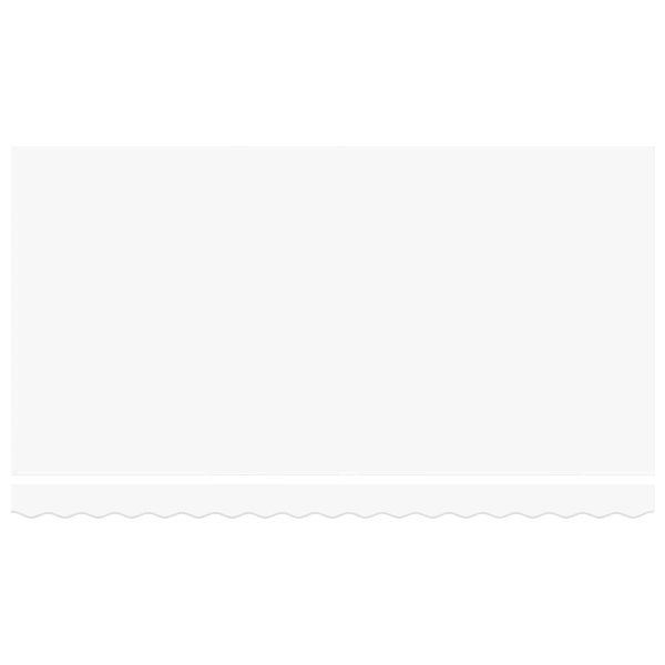 Сгъваем навес Бяло 400 x 200 cm текстил