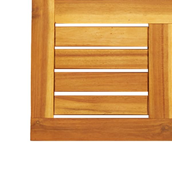 Плот за маса, 50x50x2 см, квадратен, акациево дърво масив