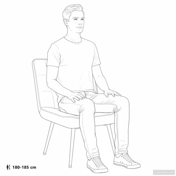 Релакс стол с табуретка, светлосива, кадифе