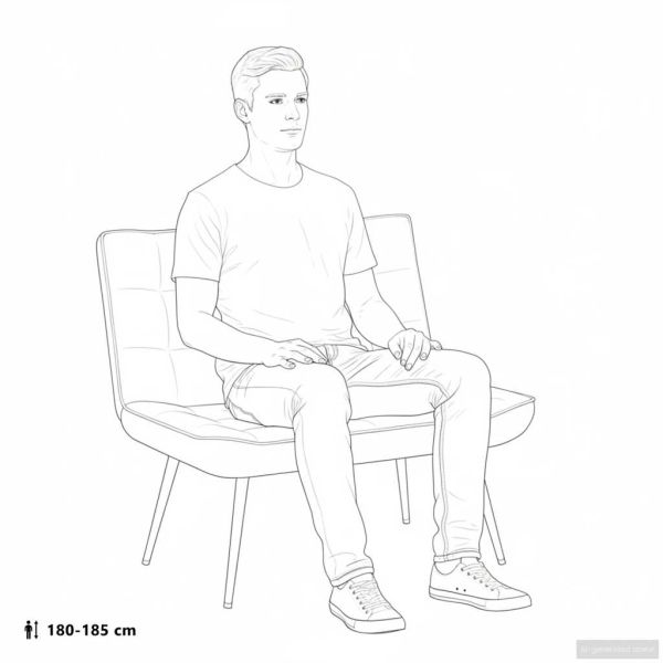 Пейка, кремава, 110x74x84 см, кадифе