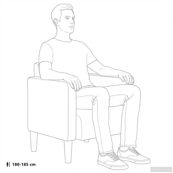 Разтегателен диван с подлакътници син 54 см велурена тъкан