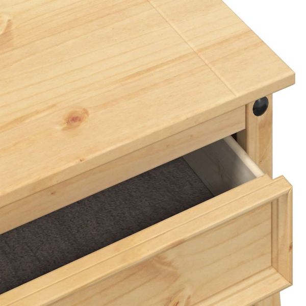 Конзолна маса "Corona" 73x35x73 см борово дърво масив