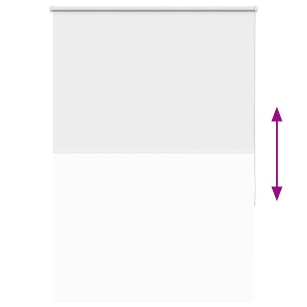 Ролкова щора Blackout бял 115x175 см Ширина на плата 110,7 см