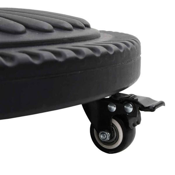 Основа за чадър Арт Деко Черно Ø 45 х 39.5 см Желязо