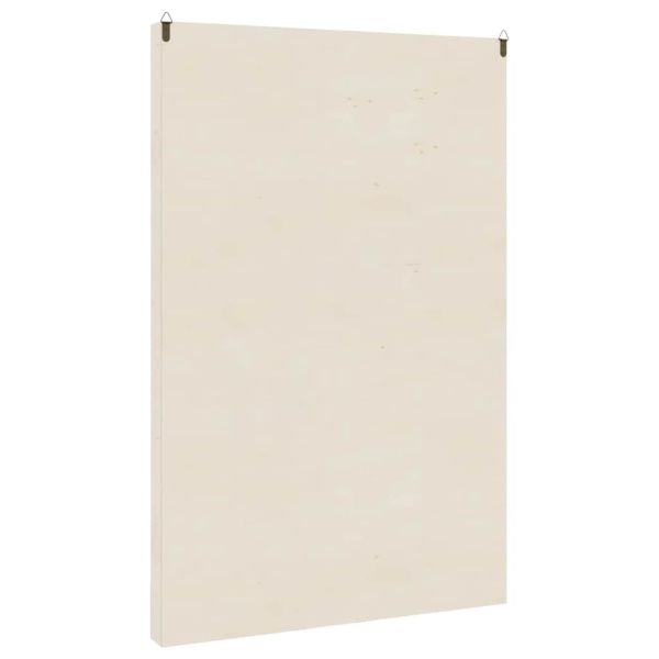 Дървена колекционерска витрина с 90 отделения 50,5x4,5x79 см