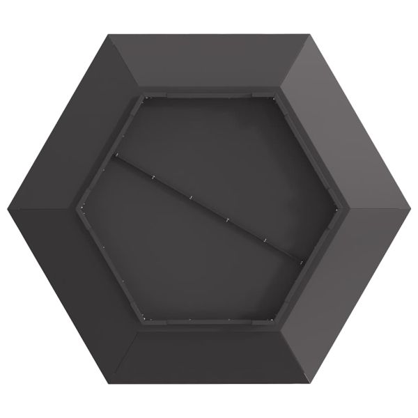 Огнище Черно 100 x 100 x 28 см Стомана