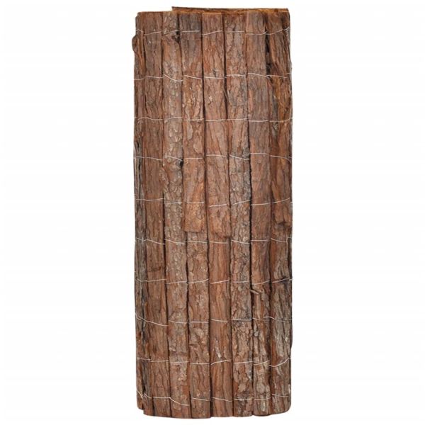 Ограда от дървесна кора, 1000x70 см