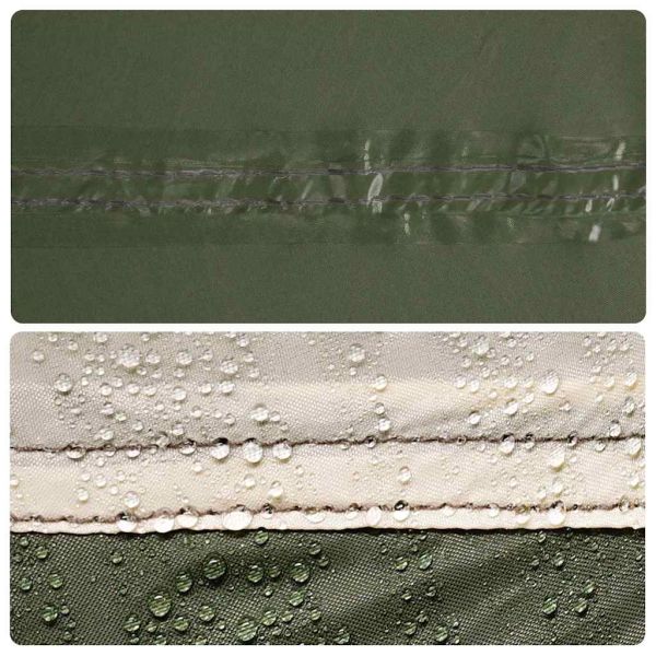 Палатка за душ, маслиненозелена, водоустойчива