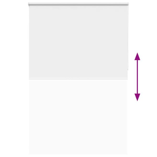 Ролкова щора Blackout бял 165x210 см Ширина на плата 161,6 см