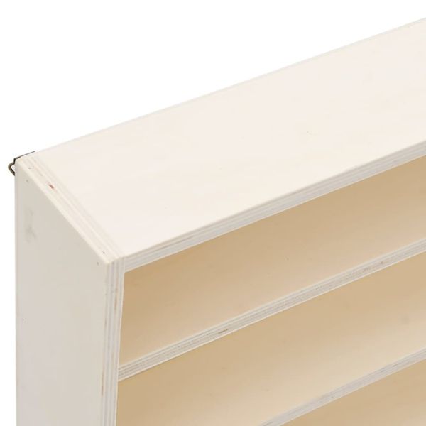 Дървена колекционерска витрина с 6 рафта 100x8,5x55 см