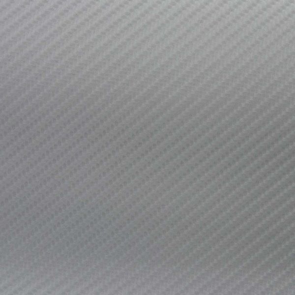 Фолиа за кола, 2 бр, 4D сребристи, 100x150 см+50x150 см