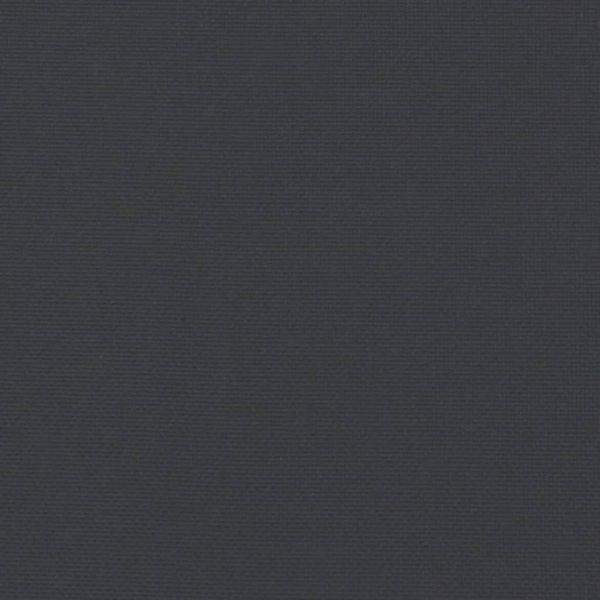 Възглавница за градинска пейка черна 120x50x7 см оксфорд плат