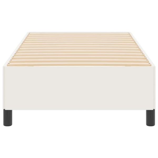 Легло с пружинирана основа Крем 100 x 200 cm Кордюрова тъкан