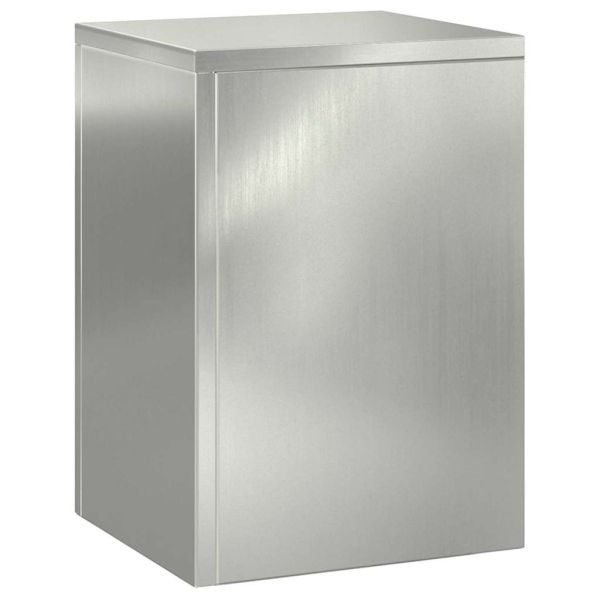 Стойка за растения 3 pcs Сребрист Поцинкована стомана