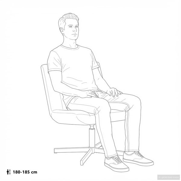 Въртящ се стол Светлосиво 63 x 75 x 76 см текстил