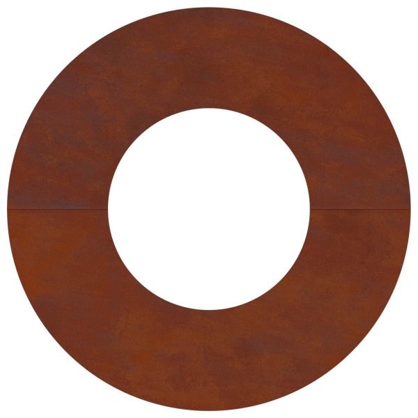 подходяща за плоски дървени халки Кафяво Ø30 / 60 см