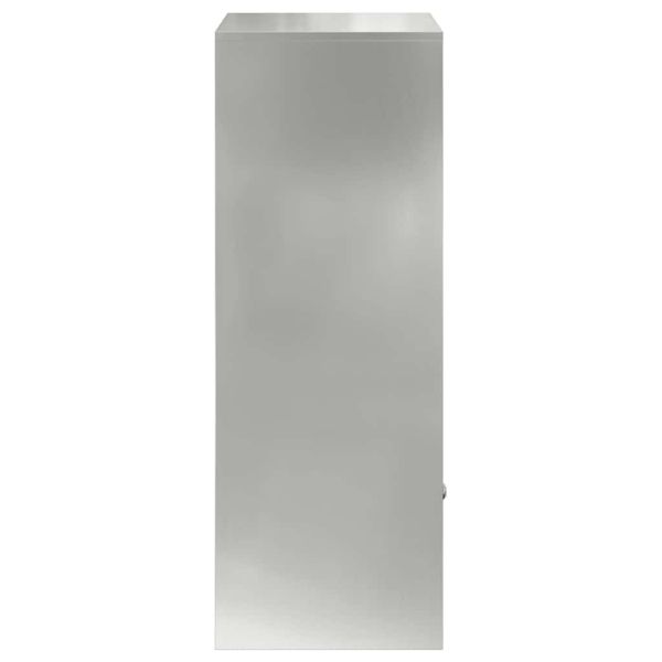 Пощенска кутия за пратки със съхранение Черно 41 x 38 x 103 см