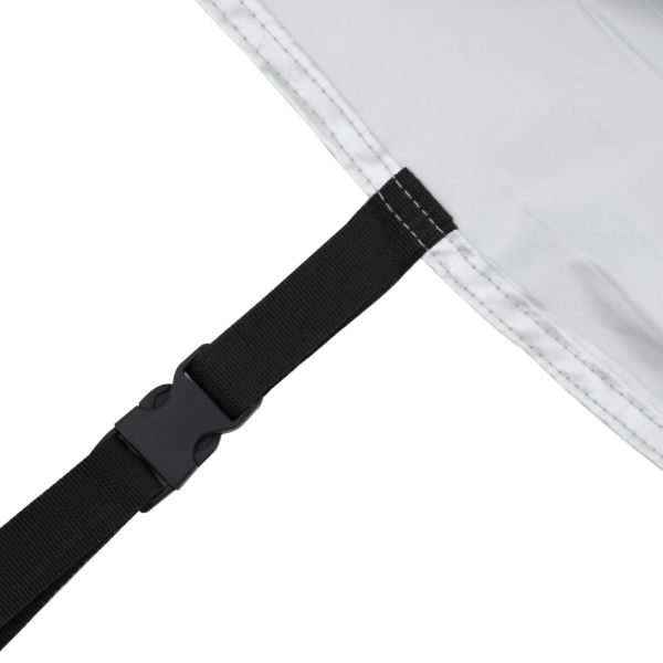 Покривало за кола SUV против градушка цяло XL сиво и сребристо