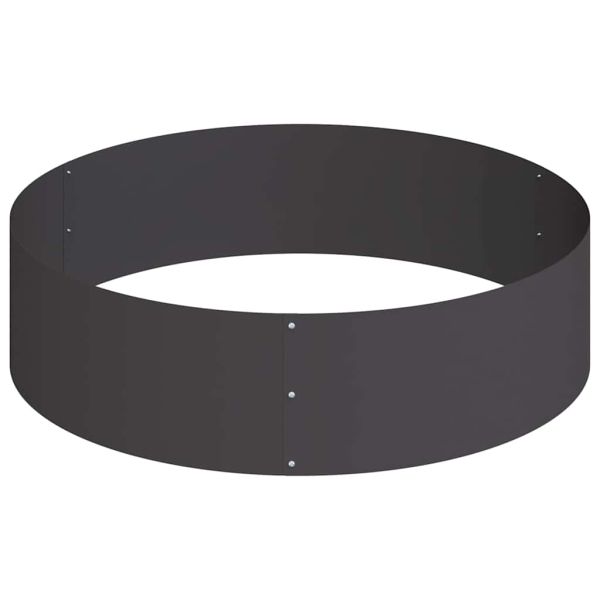 Градинска саксия Черно 120 x 120 x 20 см