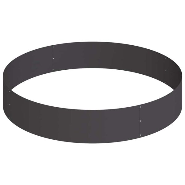 Градинска саксия Черно 120 x 120 x 20 см