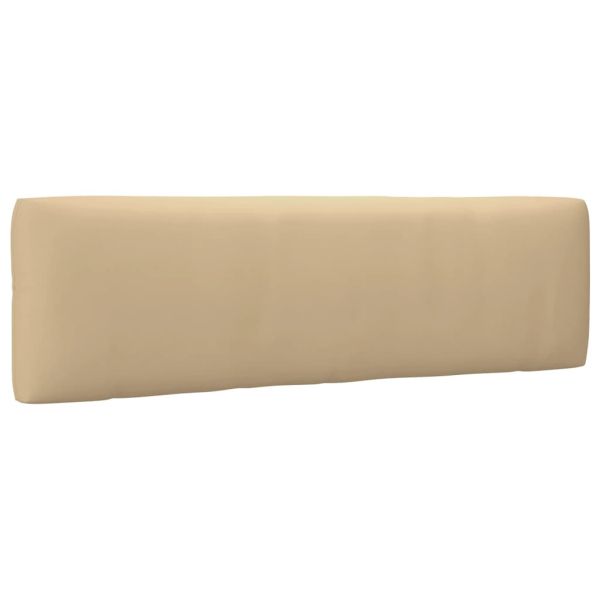 Градинска палетен среден диван сив импрегнирано борово дърво