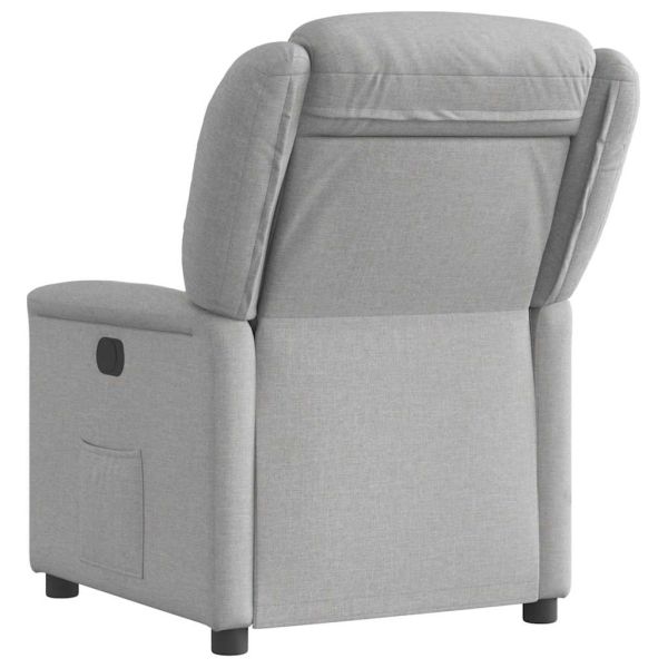 Recliner Chair Cloud Grey Fabric