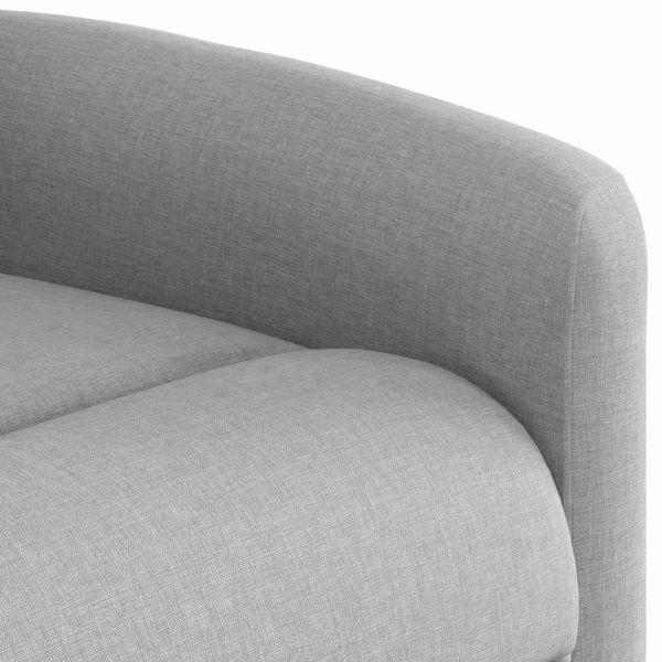 Recliner Chair Cloud Grey Fabric