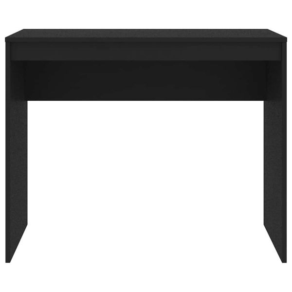 Бюро, черно, 90x40x72 см, инженерно дърво
