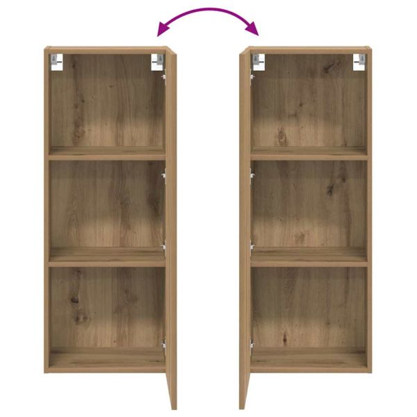 TV стенен шкаф Дъб 40,5 x 30 x 102 см Инженерно дърво