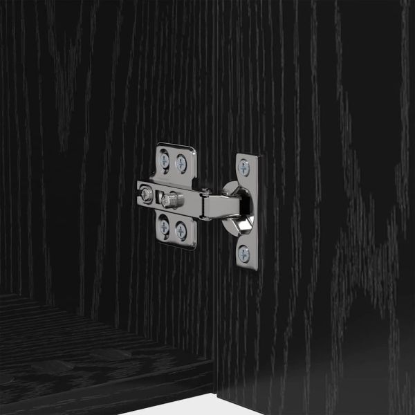 TV стенен шкаф Черния дъб 40,5x30x40см Инженерно дърво