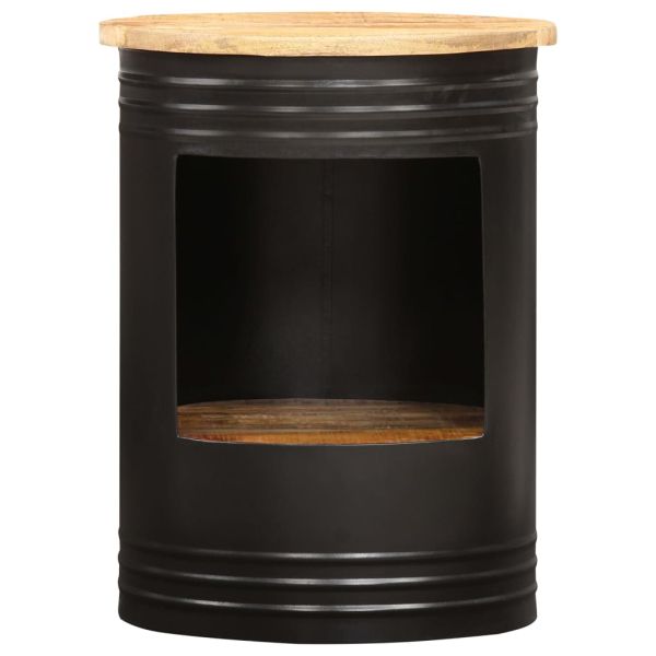 Маса за кафе, 43x55 см, масивно мангово дърво