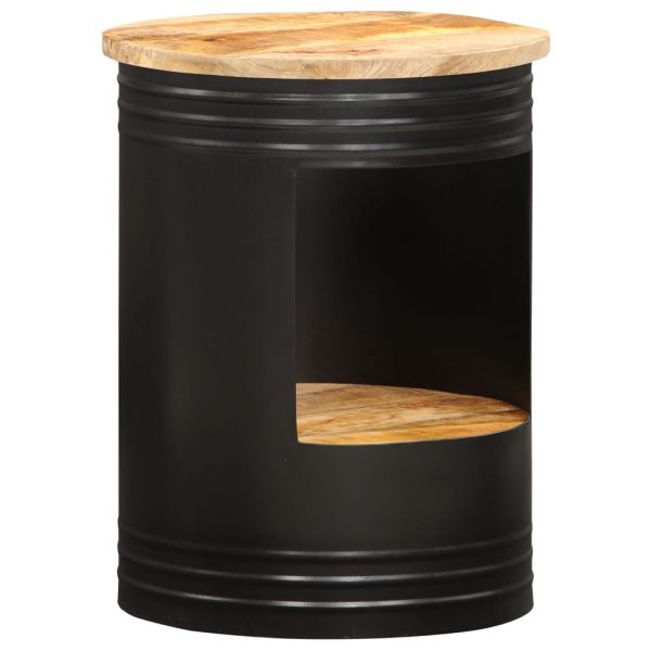 Маса за кафе, 43x55 см, масивно мангово дърво