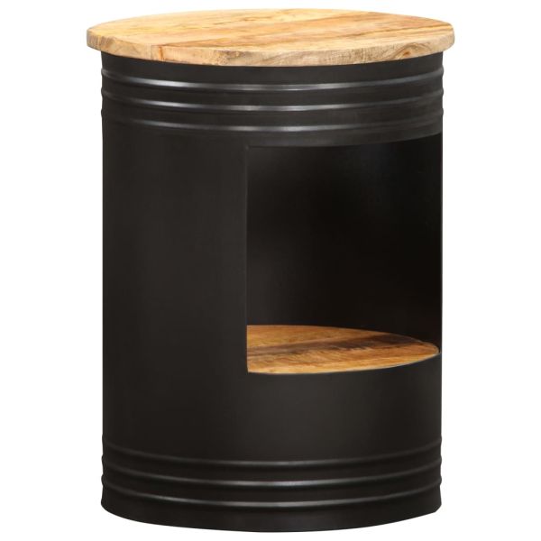 Маса за кафе, 43x55 см, масивно мангово дърво