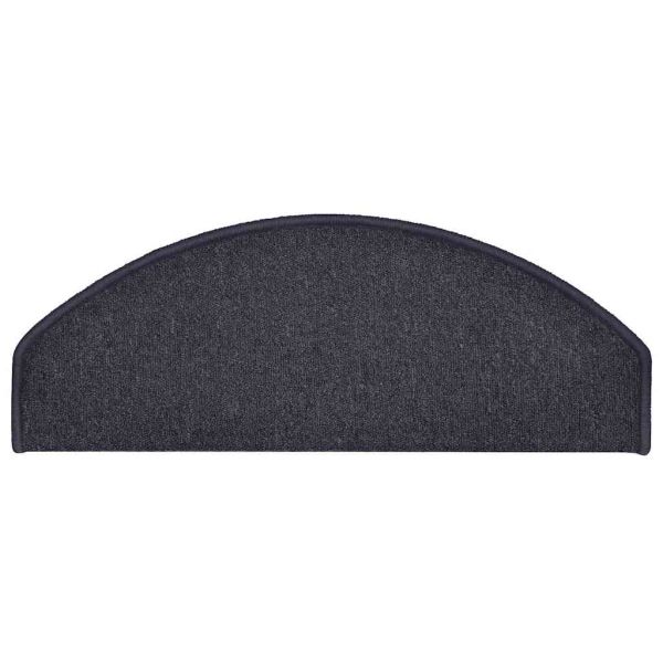 Изтривалки за стълби, 30 бр., 65x24x4 см, тъмносиви и сини, полукръгли, големи