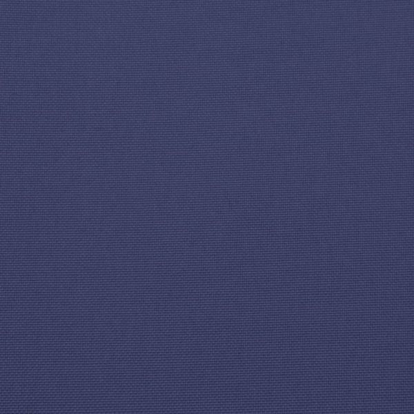 Кръгла възглавница нейви синьо Ø 60x11 см Оксфорд плат