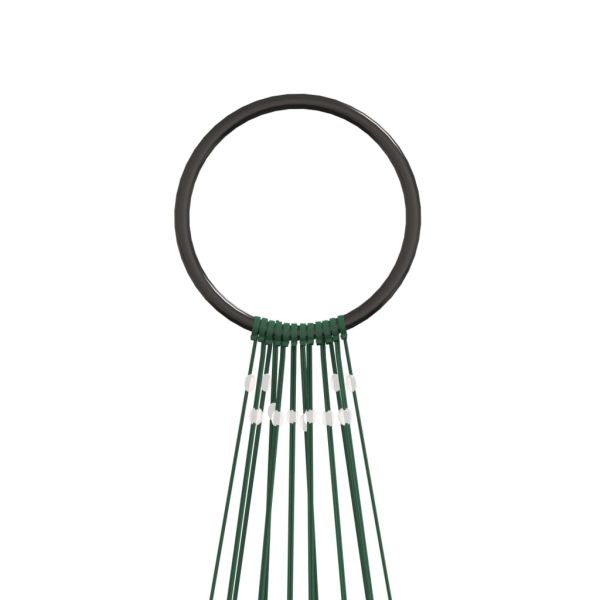 Коледна елха на флагщок, студено бяло, 732 LED, 500 см