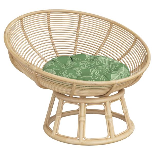 Кръгла възглавница на листа Ø 60 x11 см Оксфорд плат