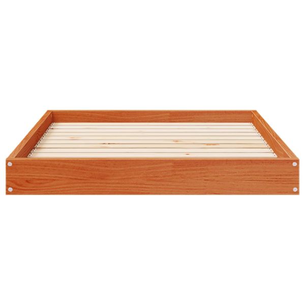 Кучешко легло Кафяво с восъчно покритие 101,5 x 74 x 9 см