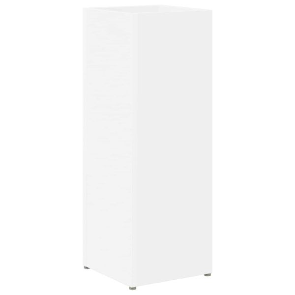 Стойка за чадър Бяло 20 x 20 x 55,5 см Инженерно дърво