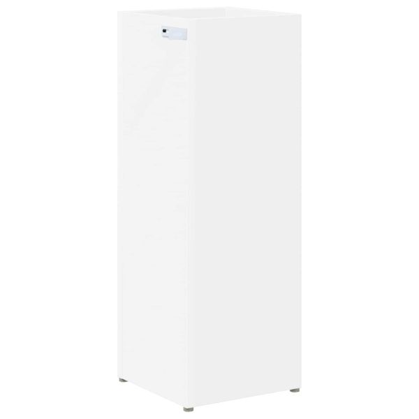 Стойка за чадър Бяло 20 x 20 x 55,5 см Инженерно дърво