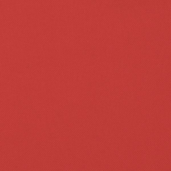 Възглавница за градинска пейка червена 150x(50+50)x7 см оксфорд