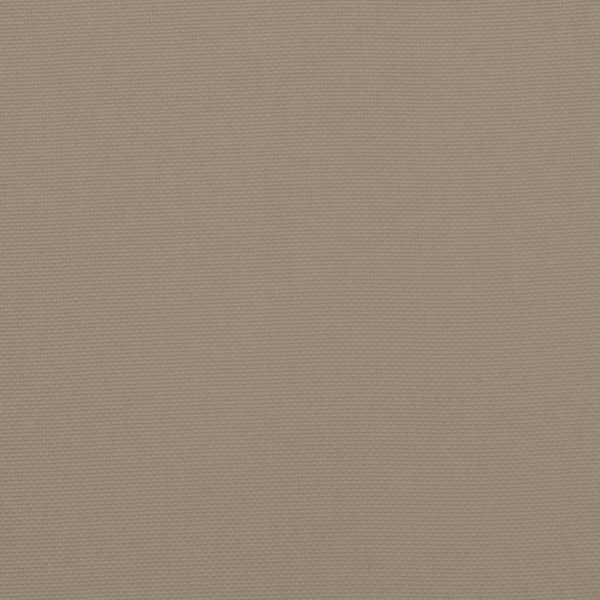 Кръгла възглавница таупе Ø 100 x11 см Оксфорд плат