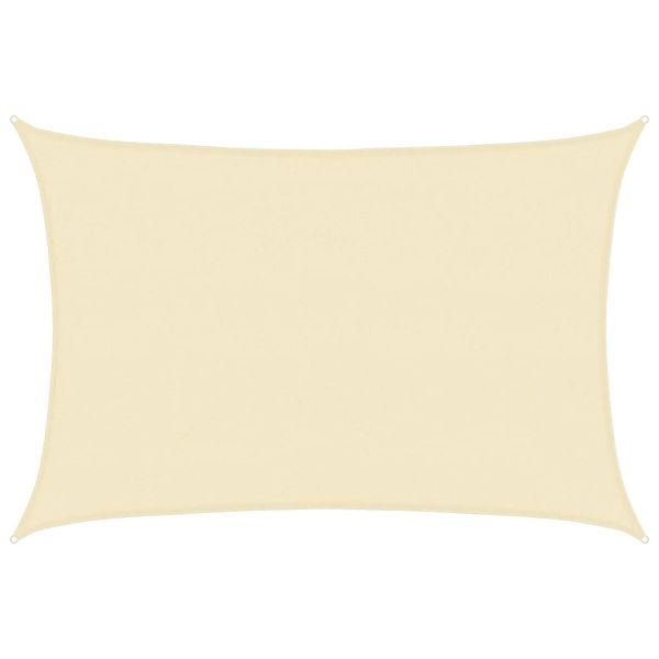 Платно-сенник, HDPE, правоъгълно, 4x6 м, кремаво