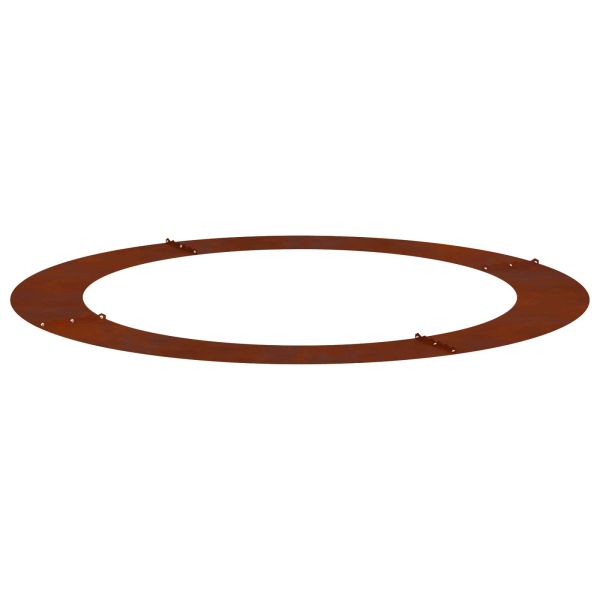 подходяща за плоски дървени халки Кафяво Ø90 / 120 см