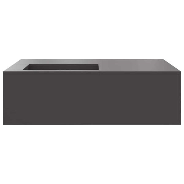 Огнище Черно 100 x 100 x 30 cm Стомана